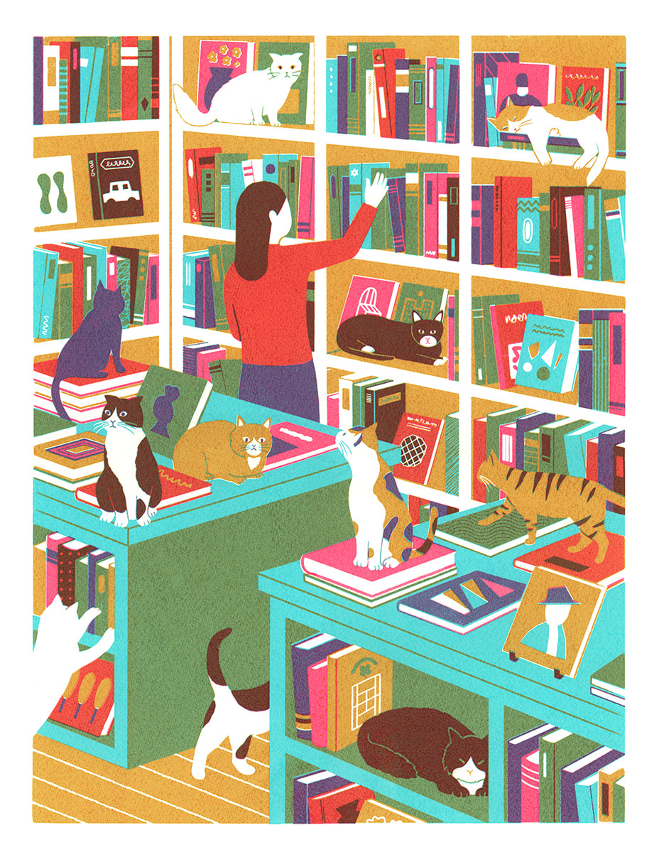 Bookstore Cats