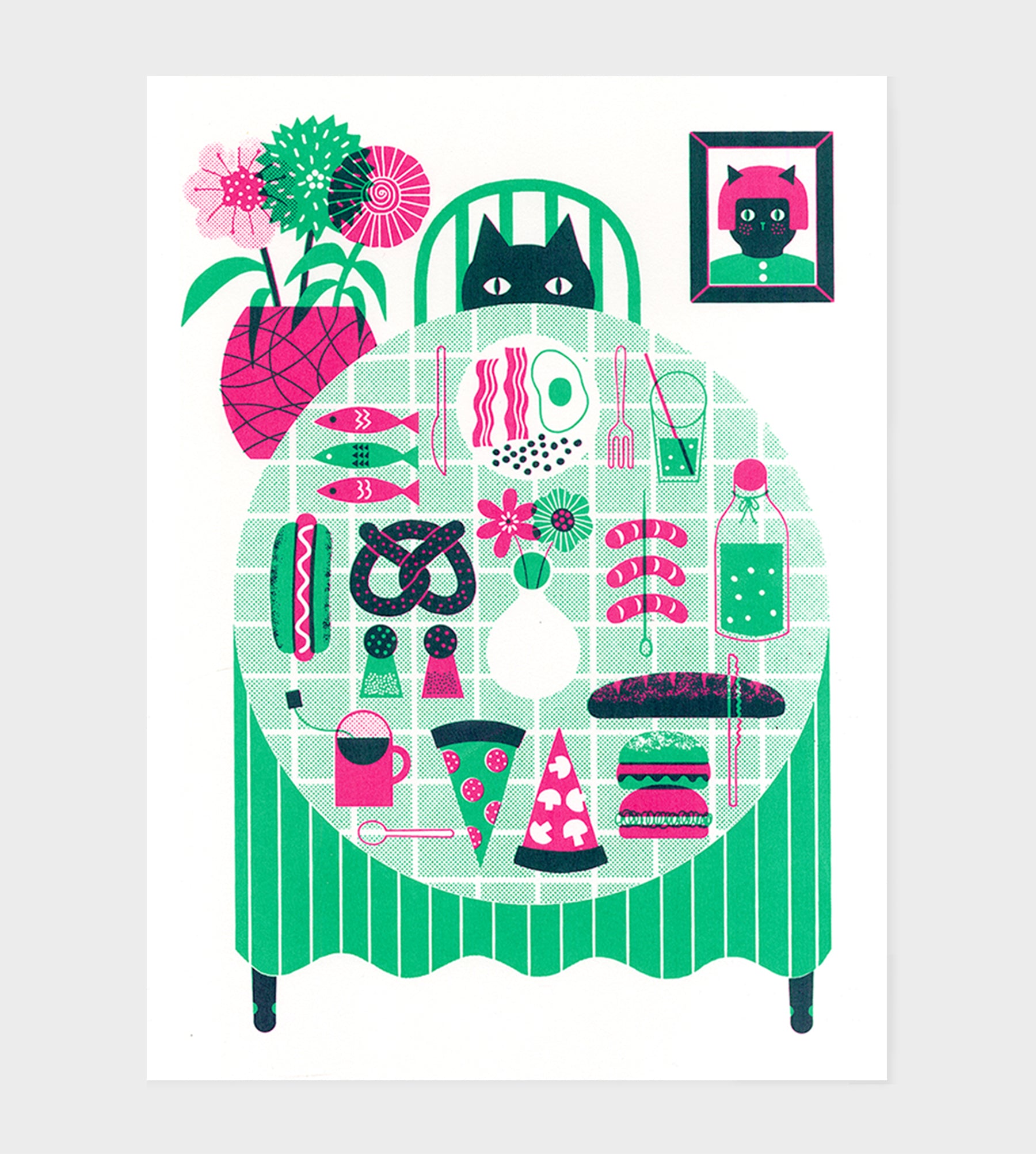 The Cat at the Table