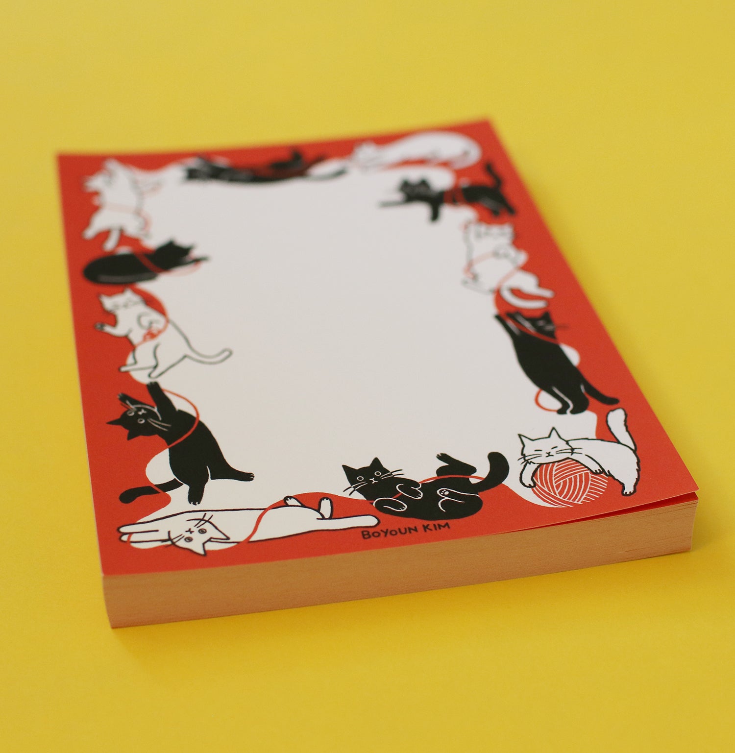 Cats and Yarns Notepad